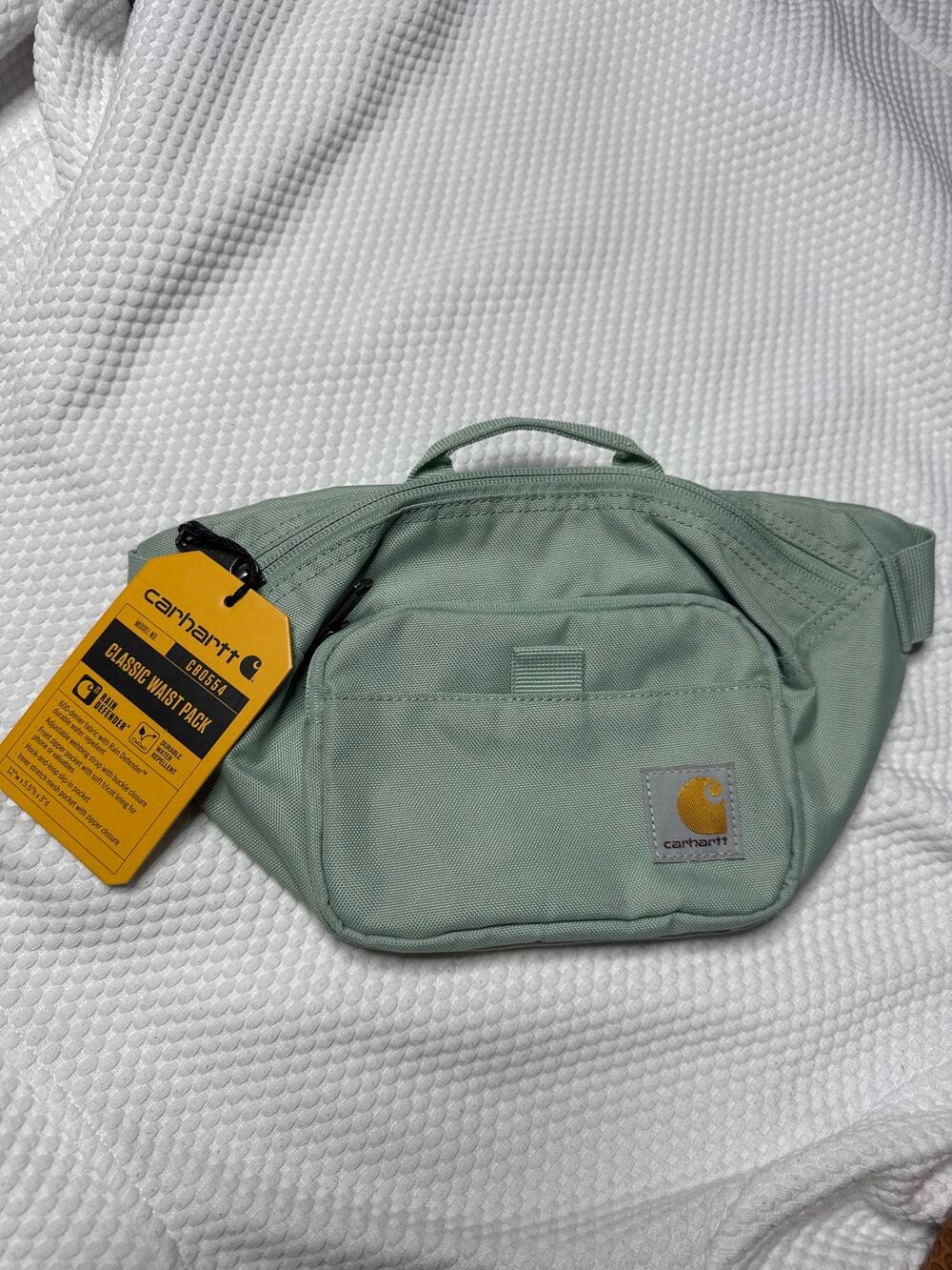 Carhartt Classic Waist Pack Fanny Bag Crossbody – Seabrook Mint Green NWT